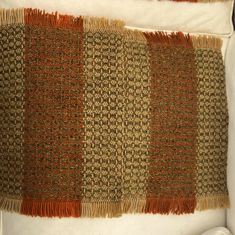 Mid Century 1970s Woven Placemats